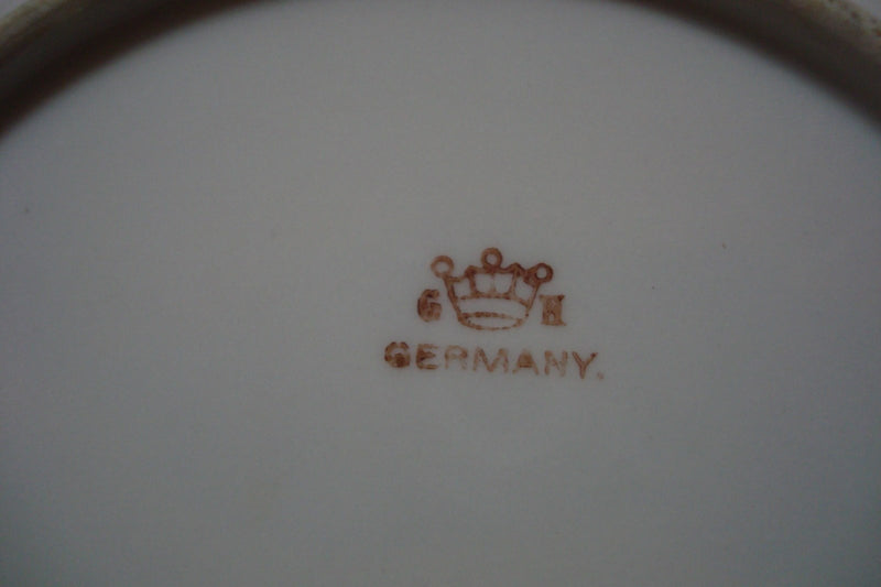 Greiner & Herda Bavaria  Signed Plate C1900s " Noon At The Pontino Marshes"[#29]