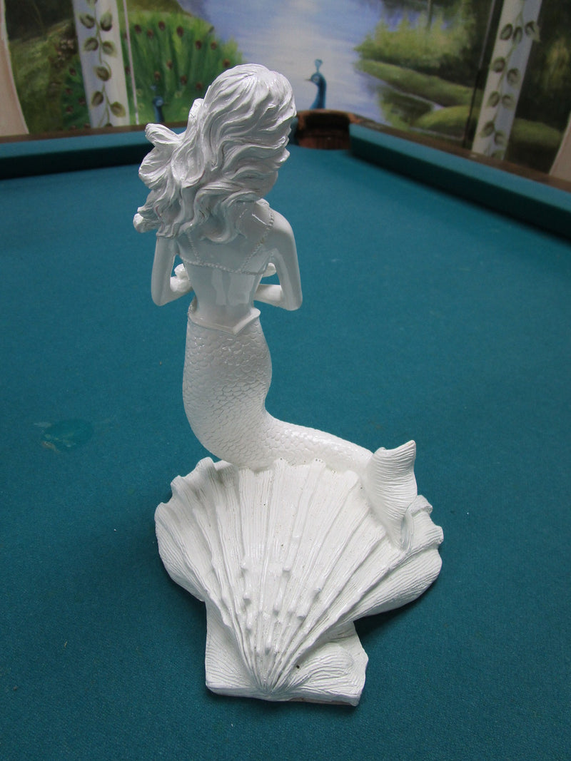 Mermaid sculpture figurine, gorgeous design 9 1/2" x 6"[*mermaid]