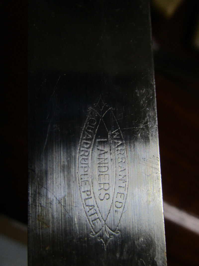 Landers Vintage Dinner 5 Forks & 4 Knives Set Bakelite Handles 9pcs[cuttl]