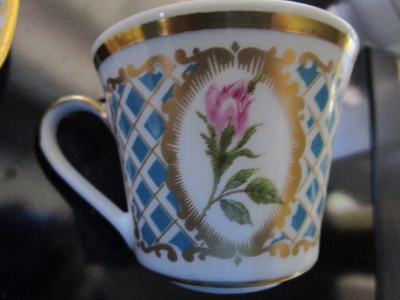 RUDOLF WACHTER (RW) Bavaria SIGNED!!! coffee cup and saucer [51]