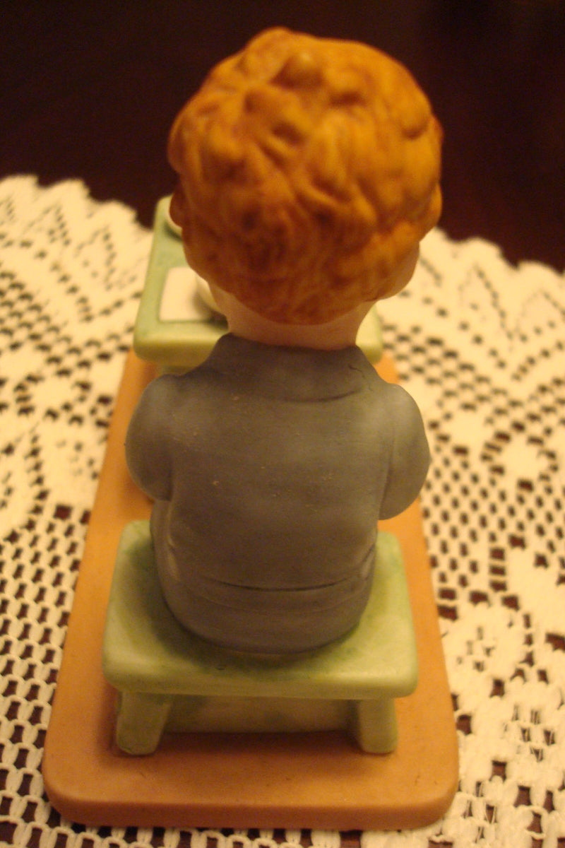 Bessie  Pease Gutmann Sculpture "Thank you God", 1985, AMERICAN HERITAGE