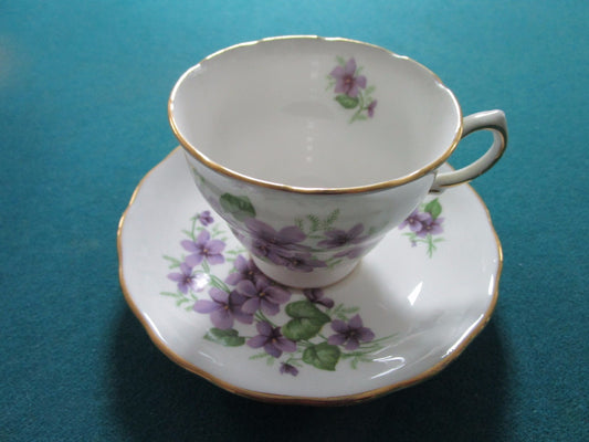 Royal Vale England Floral Tea Cup And Saucer  [65]