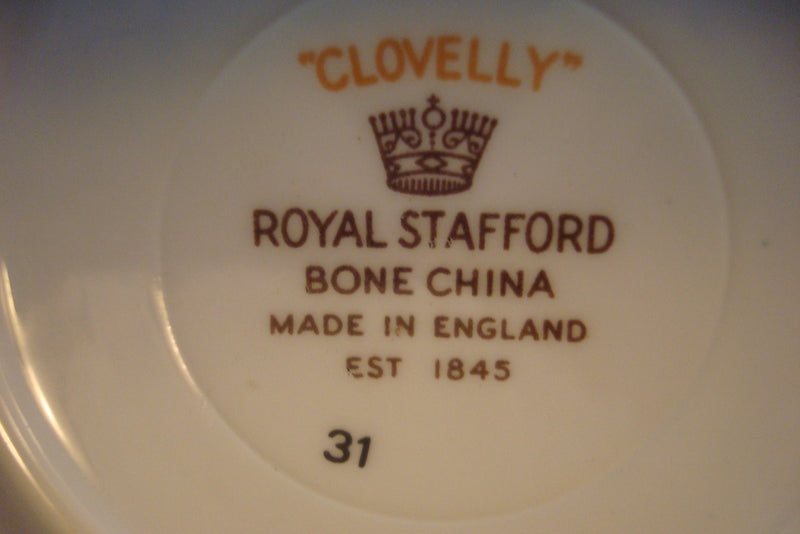 Royal Stafford England Clovelli Pattern cup and saucer ORIG [83C]