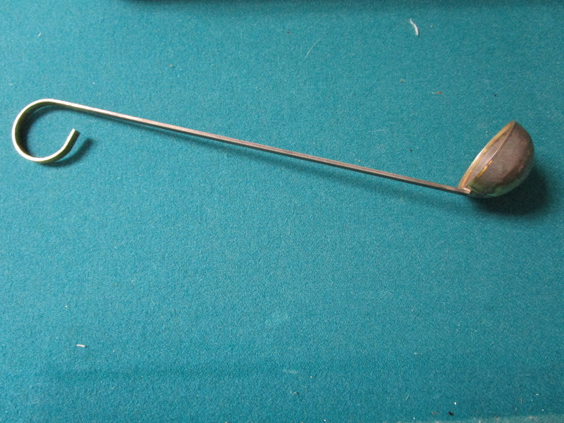 Silverplate Vintage Sauce Spoon, 10" Diam