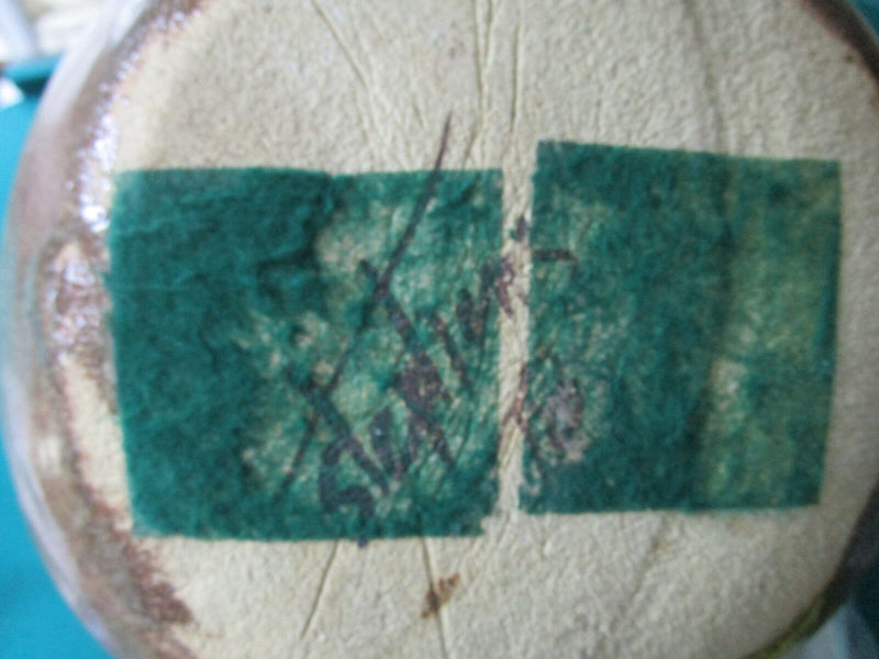 EXOTIC MONUMENTAL VASE JAR NUDE SCULPTED WOMAN BY STEPHENS MODERN