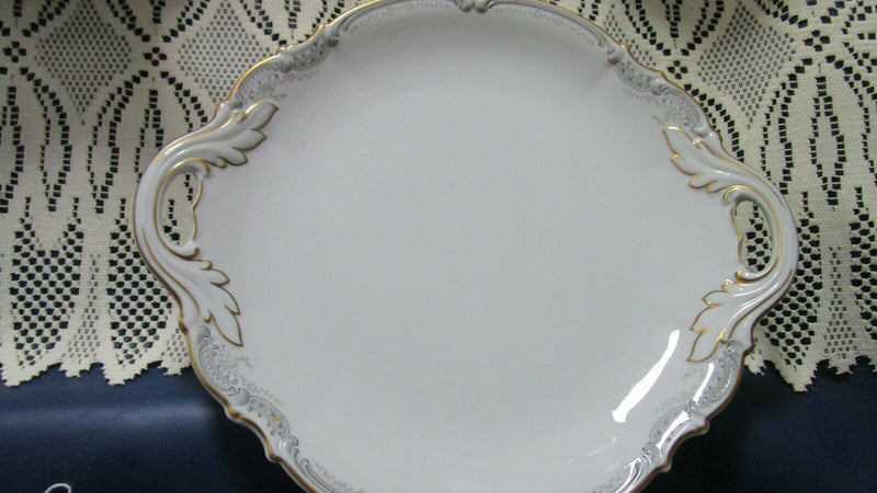 Hutschenreuther Sylvia Gold/ Platinum Bowls  Oval Round  Trays Gravy Boat Pick 1