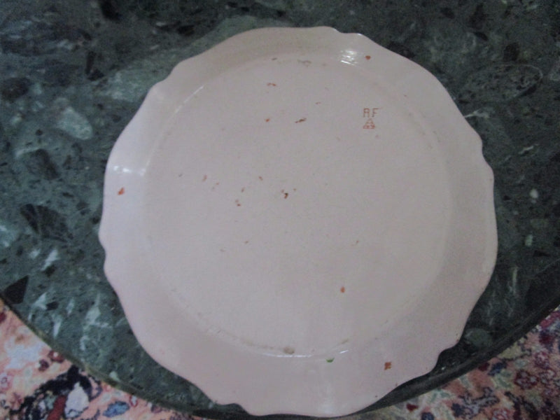 FERNAND RUMÈBE (1875-1952)ANTIQUE FAIENCE FRENCH REVOLUTION PLATE PORTRAIT PACHE