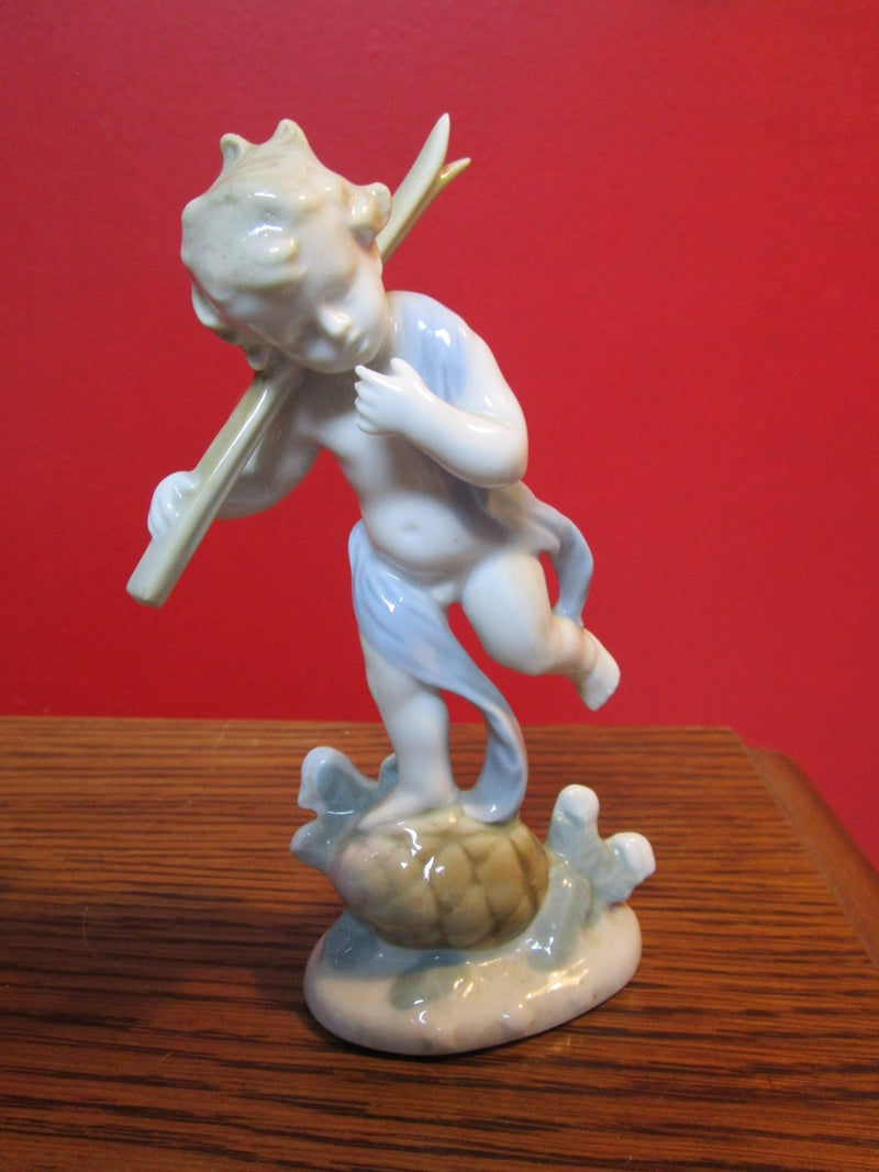 Metzler & Ortloff Ilmenau, Thuringia, Germany 4 angels set C1910s [a*7]