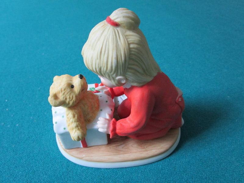 Lenox "Teddy's First Christmas" , fine porcelain figurine[A]^^