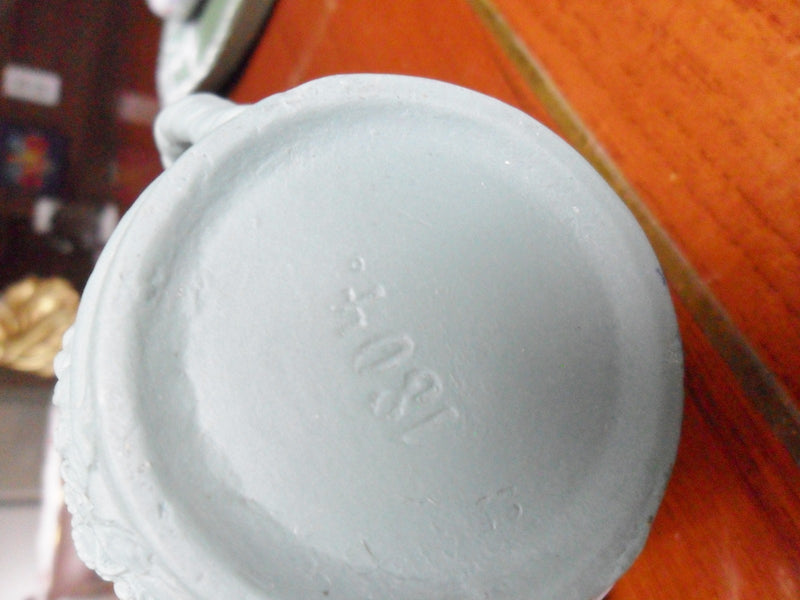 Schafer & Vater Germany Jasperware,hand painted Queen cameo creamer ^^