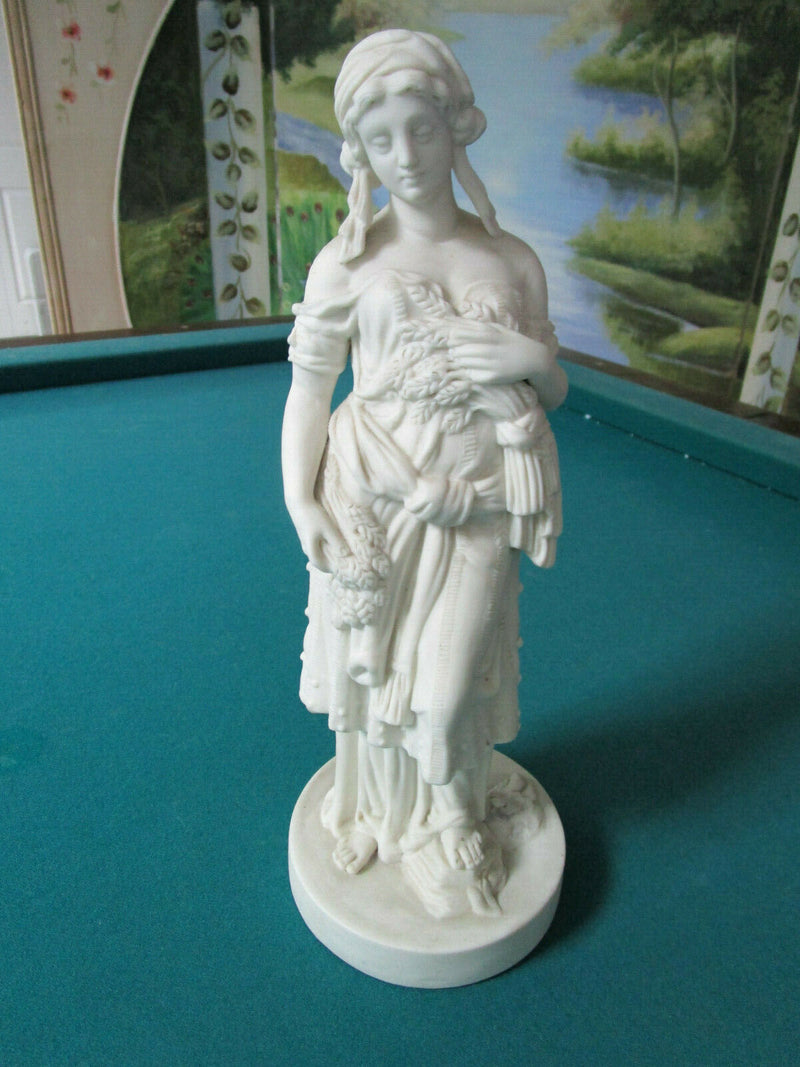 GRECO-ROMAN FIGURINE SCULPTURE PARIS CERAMIC PENELOPE -  HARVEST [top2]PICK 1