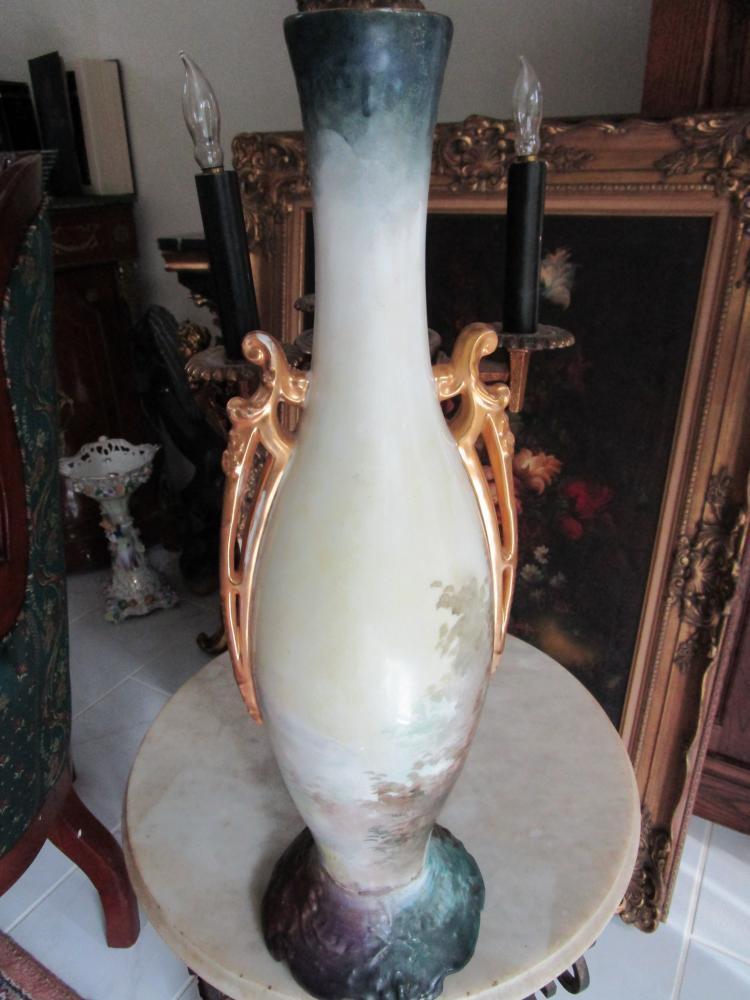 HAVILAND, ROBERT - LE TANNEUR (Limoges, France) - ca 1924 - 1940s CERAMIC VASE