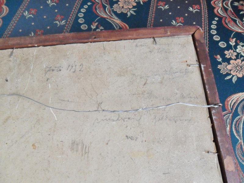 Th. Schallio 1932 Oil painting, 15 x 11 /12