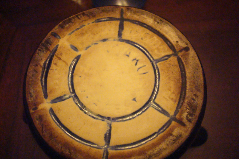 Waku Feuerfest Keramik, Germany, stove coffee/teapot to be left on stove [170i]