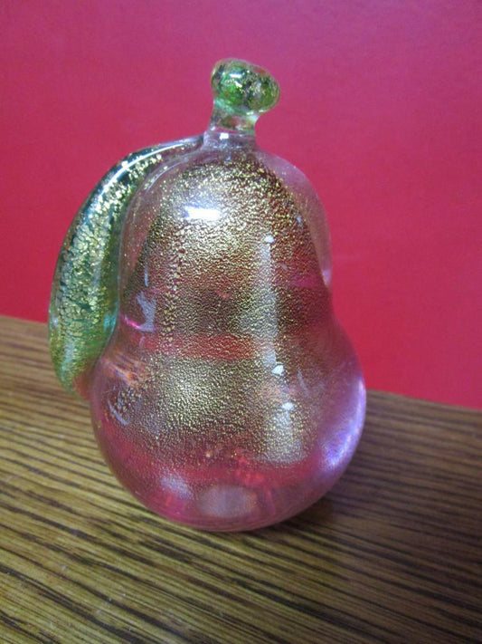 Iridescent Pear  Paperweight [PPWC]