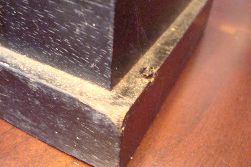 YASHA HEIFETZ 1960s Walnut hand carved Art Deco lamp -base- "Matador" original