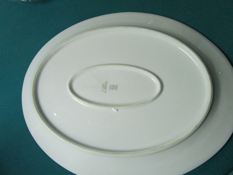 William Guerin Antique Oval Tray Limoges France  17"