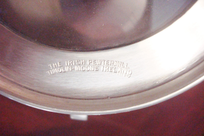 Irish Pewtermill Trimolin Moone Beer  Mug glass bottom