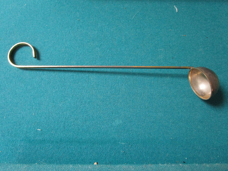 Silverplate Vintage Sauce Spoon, 10" Diam