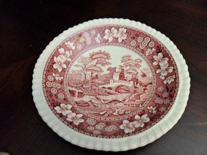 Spode Pink Tower cup and saucer Older Backstamp C1814 orig [88]