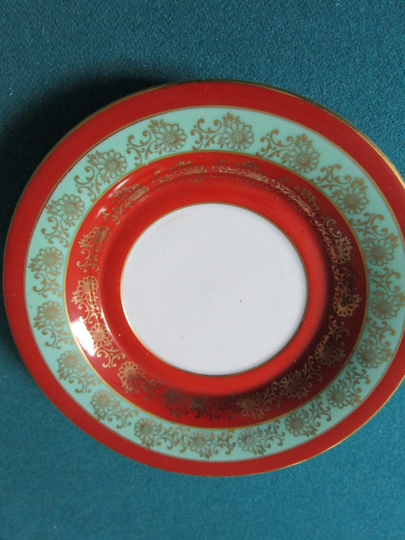 BREMER & SCHMIDT - Germany - ca 1930s figural cup and saucer ORIG [84C]