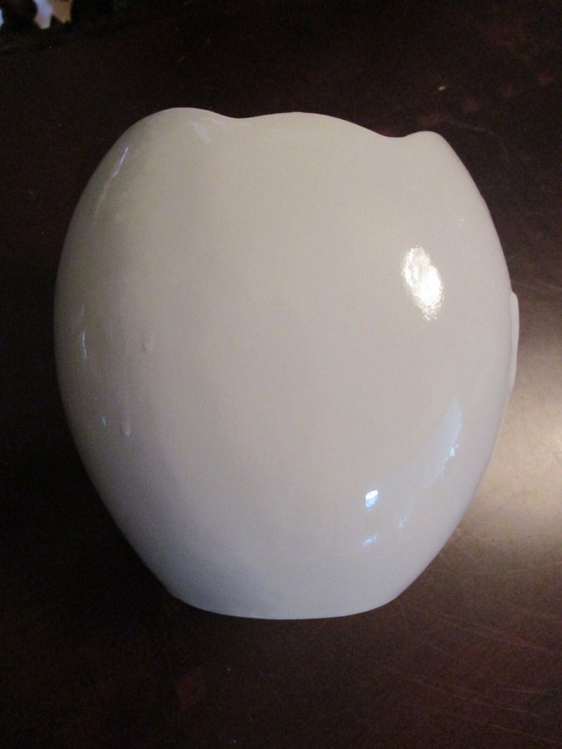 FTD JAPAN CERAMIC VASE MOTHER AND CHILD HANDS, TOUCHES OF PINK RARE