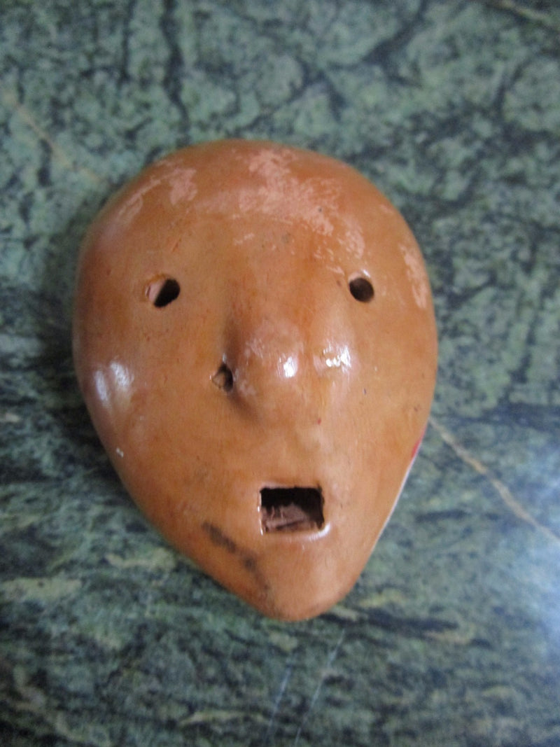 Indian Whistle Ceramic Hand Painted Rare [81D]