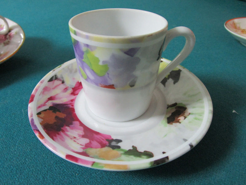 Cups Saucers Tea Time Hammersley, Haviland , P. Deshoulieres- Queen Anne Pick1^