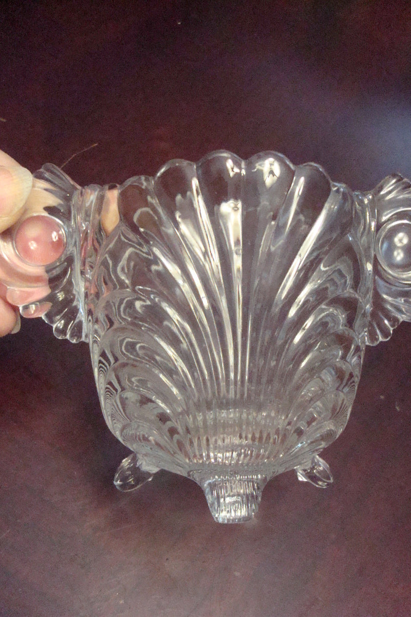 Caprice sugar bowl from Cambridge Pressed  Glass [130M]