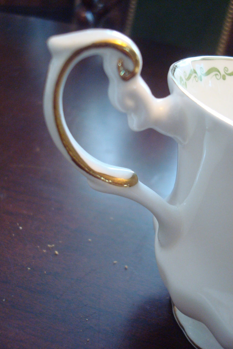 Queen's England Cup and Saucer by Rosina,Rose Pattern, Special Flowers [83c]