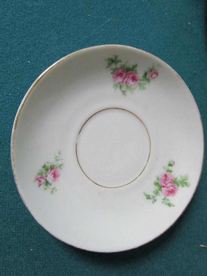 Antique  HERMANN OHME, Silesia, now Poland, 1900s 3 cups and saucers[60G]