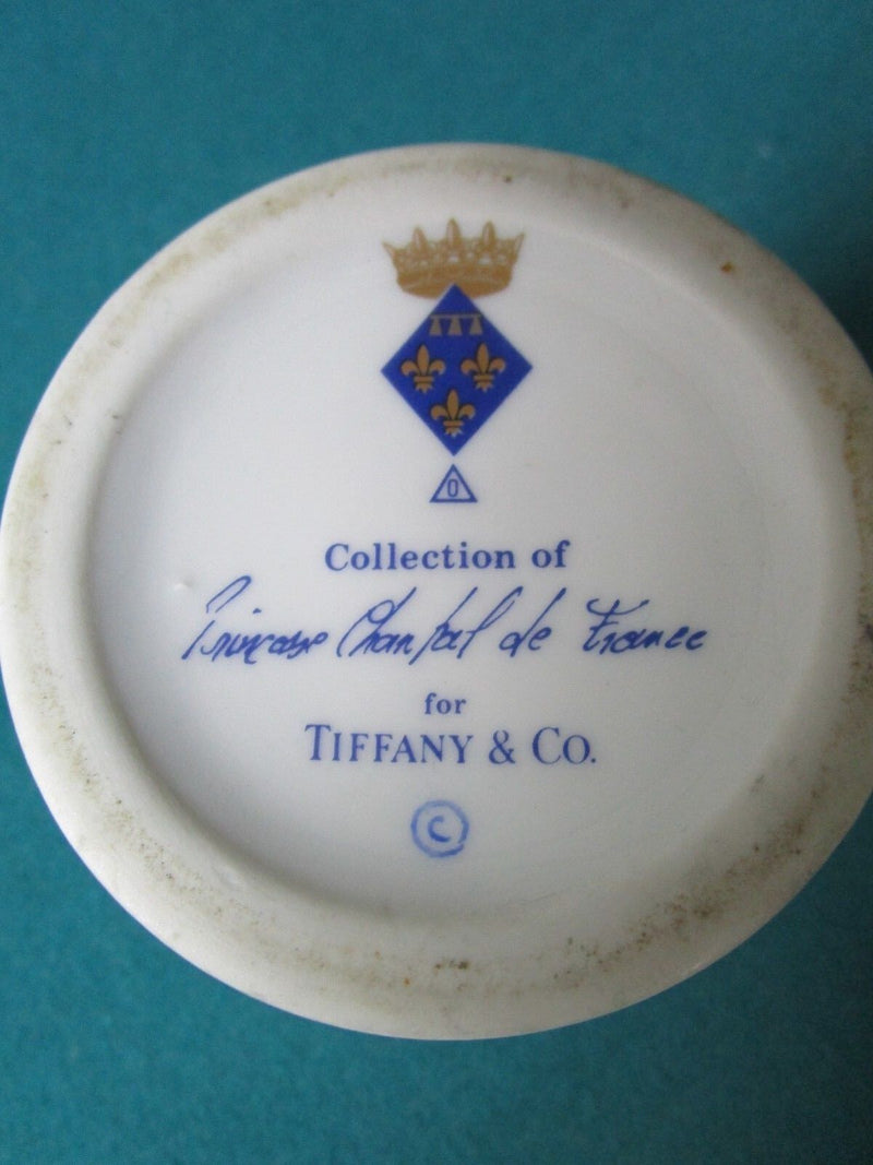 PRINCESS CHANTAL DE FRANCE JELLY/HONEY  JUG BY TIFFANY [*78]