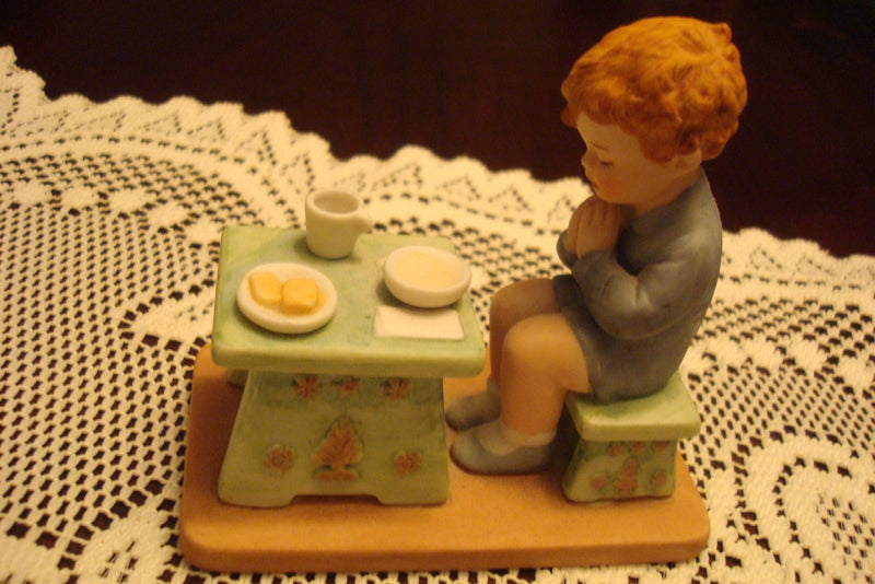 Bessie  Pease Gutmann Sculpture "Thank you God", 1985, AMERICAN HERITAGE