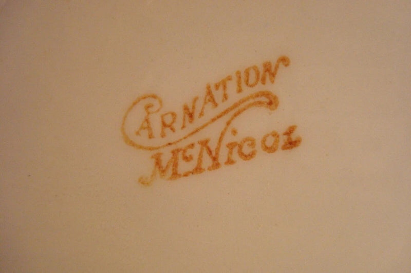 Carnation McNicol Calendar plate 1910