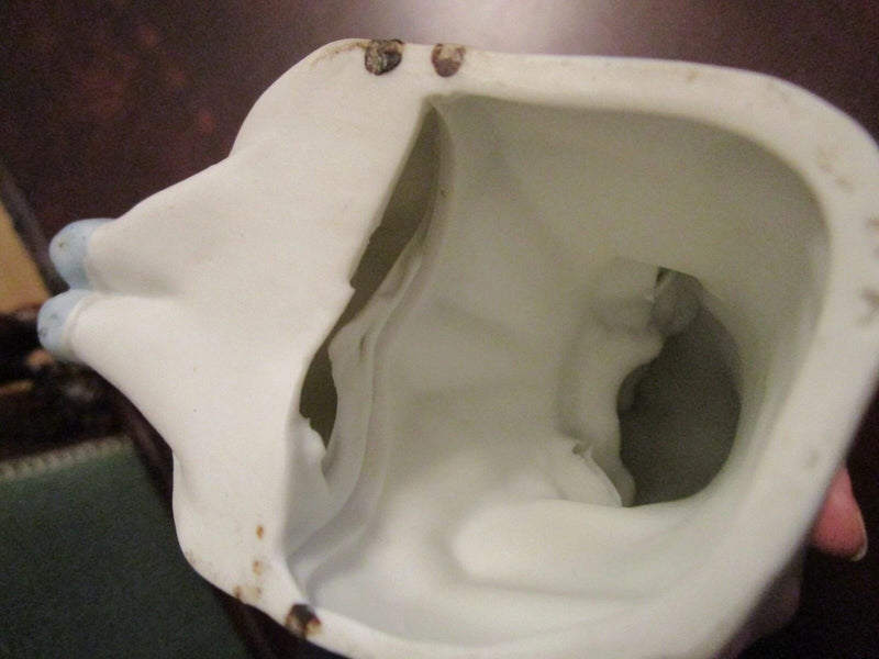 SITTING PIANO GIRL WITH FRUIT BASKET GERMAN BISQUE FIGURINE PROBABLY HEUBACH[aA]