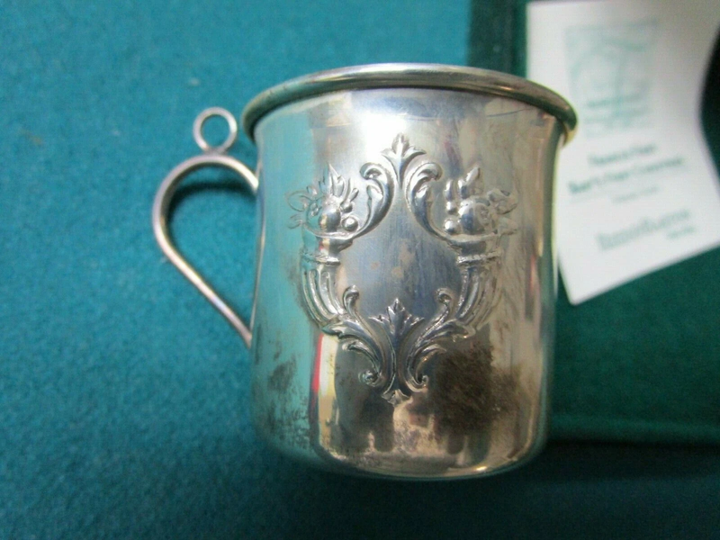 Reed & Barton Sterling / Silverplate Christmas Ornaments Snowman Bell Cup Pick1^