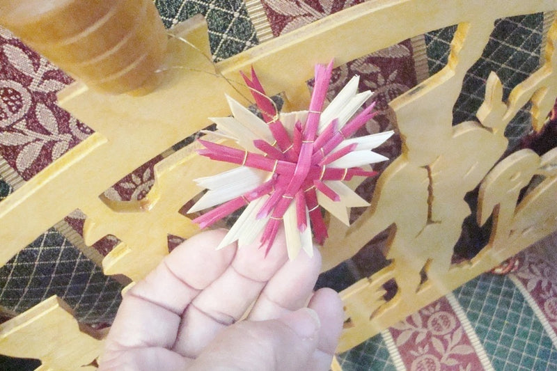 German Erzgebirge Wooden Menorah, Hand Carved Wood, New Original ^^^