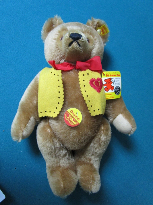 Margareth Steiff original bear, 13" tall, with tags doll