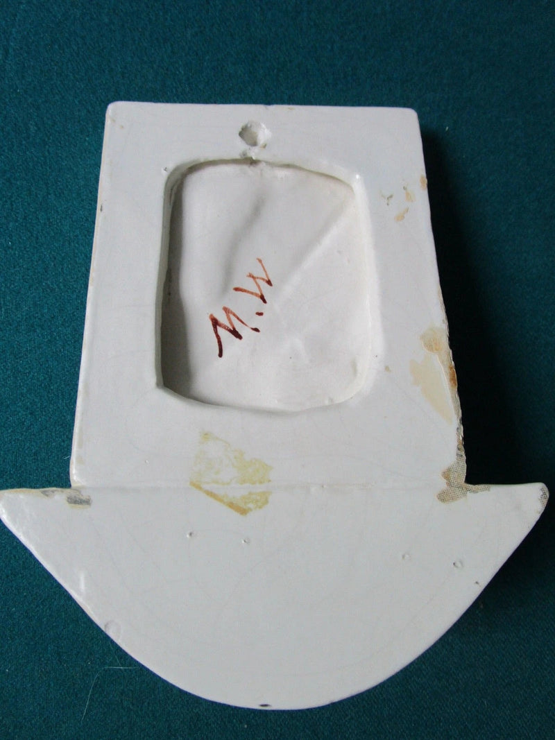 Holy Water Font Ceramic Hands 6"