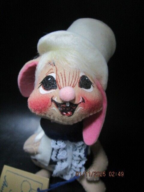 ANNALEE MOUSE WITH HAT 7" ^^