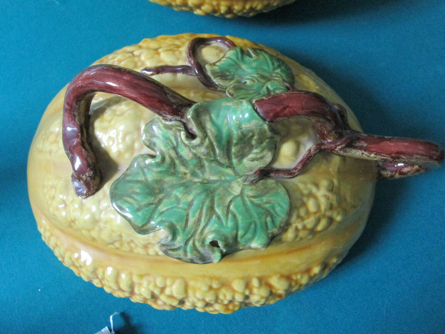 TIFFANY TUREEN SQUASH VILLA 'ESTE ITALY COVERED 10 X 12 X 8" original