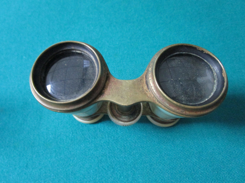 Antique French Lemaire Mother-Of-Pearl Opera Glasses c 1900s RARE