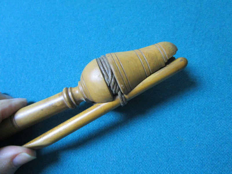 SCHOOL  ATTENTION GETTER 1940s WOOD HAND MADE ^^^