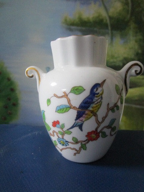 Aynsley Pembroke Coalport England 2 Mini Vases