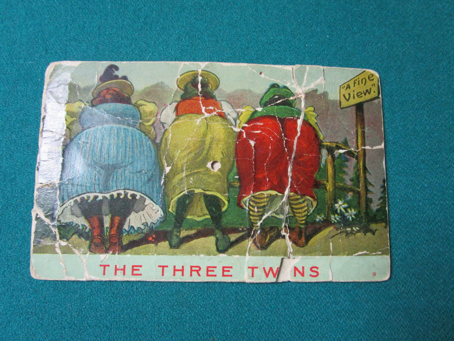 ANTIQUE CARDS LOT 4 PCS ONE IS ANTIQUE SINGER MACHINE ADVERTISING