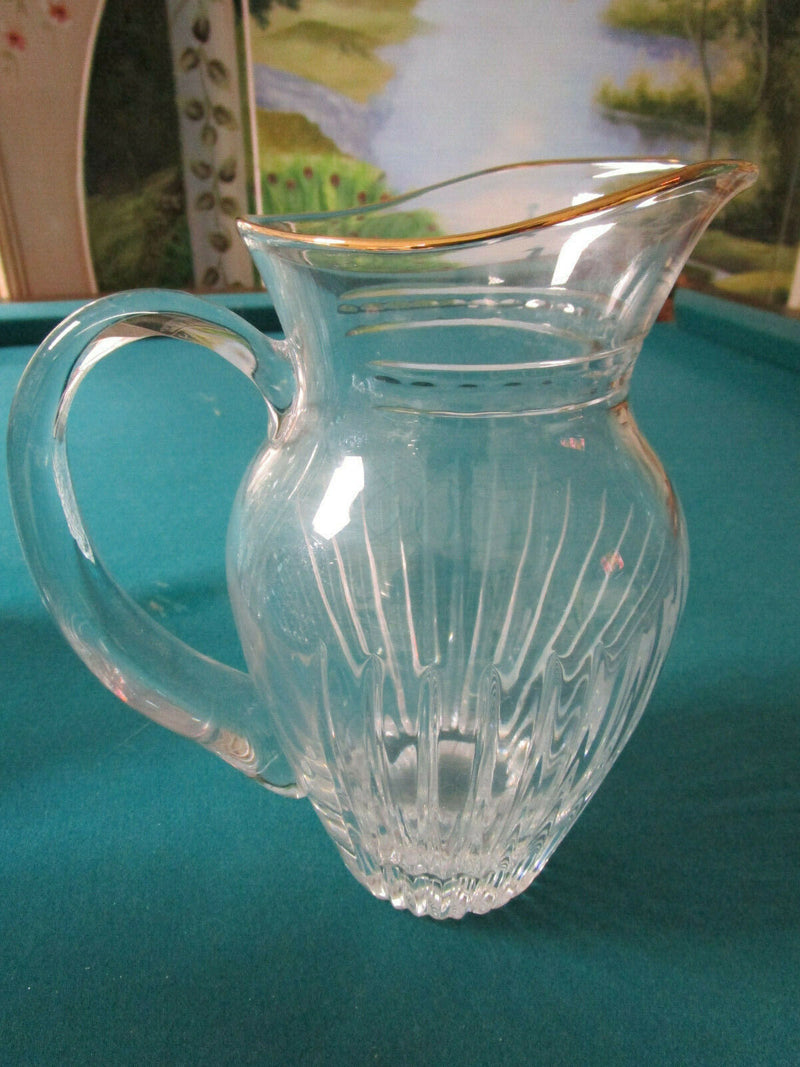 CRYSTAL PITCHERS, MARQUIS WATERFORD, BACCARAT, CRYSTAL D'ARQUES BLOCK -PICK 1