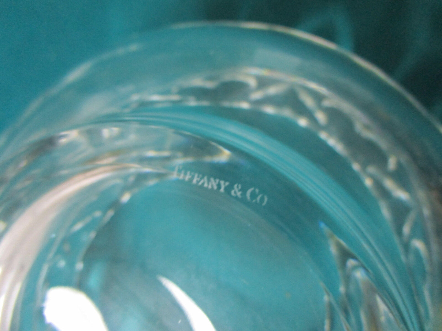 Tiffany & Co. crystal BOWL 5 X 8, IN ORIGINAL BOX, SOME WEAR TO BOX, NEW, NIB