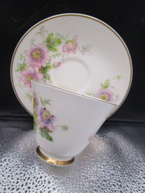 Royal Worcester Passion Flower cup saucer [84]