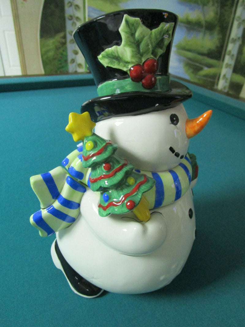 Fitz & Floyd Christmas Frosty & Friends Tray - Kringle Tray -Cookie Jar -Pick 1^