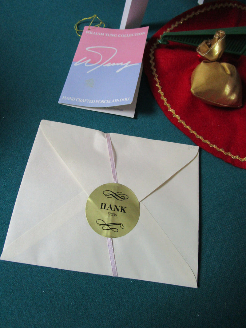 1990s WILLIAM TUNG HANK AND THE CHRISTMAS TREE 17" doll